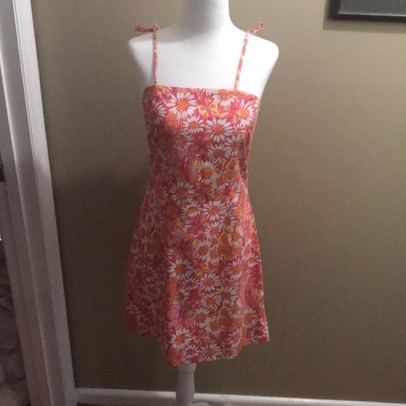 Lilly Pulitzer Dresses & Skirts - Lily pulitzer orange pink dress sz 6